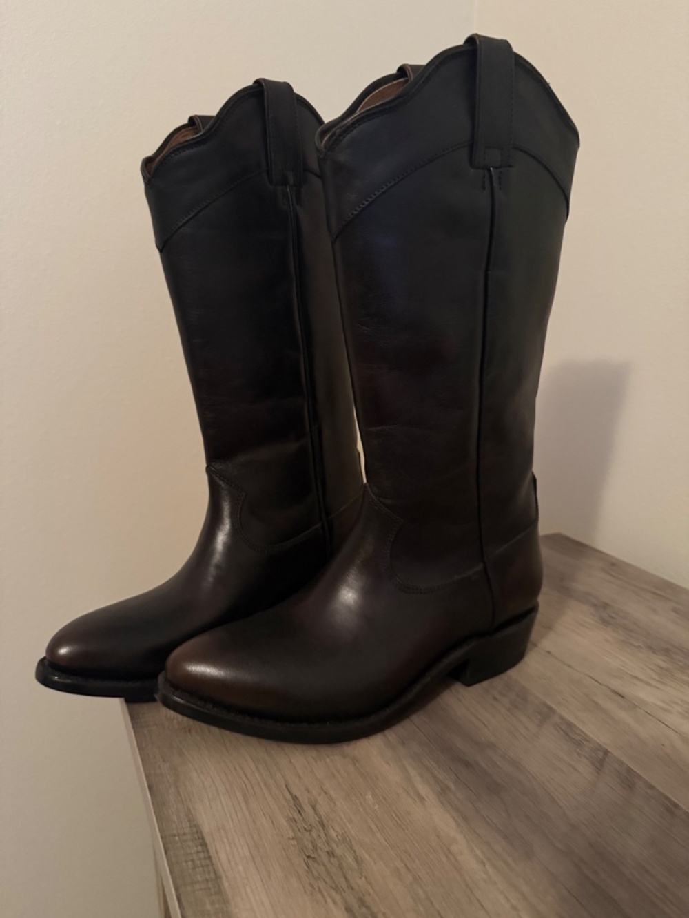 Frye Billy pull on western boots - Picture 7 of 8